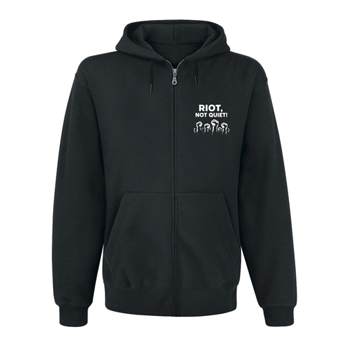 Riot, Not Quiet - Kapuzenjacke