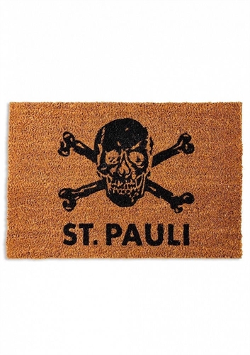FC St. Pauli - Totenkopf, Fu�matte Kokos