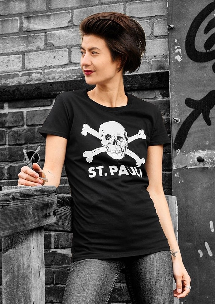 FC St. Pauli - Totenkopf, Girl-Shirt
