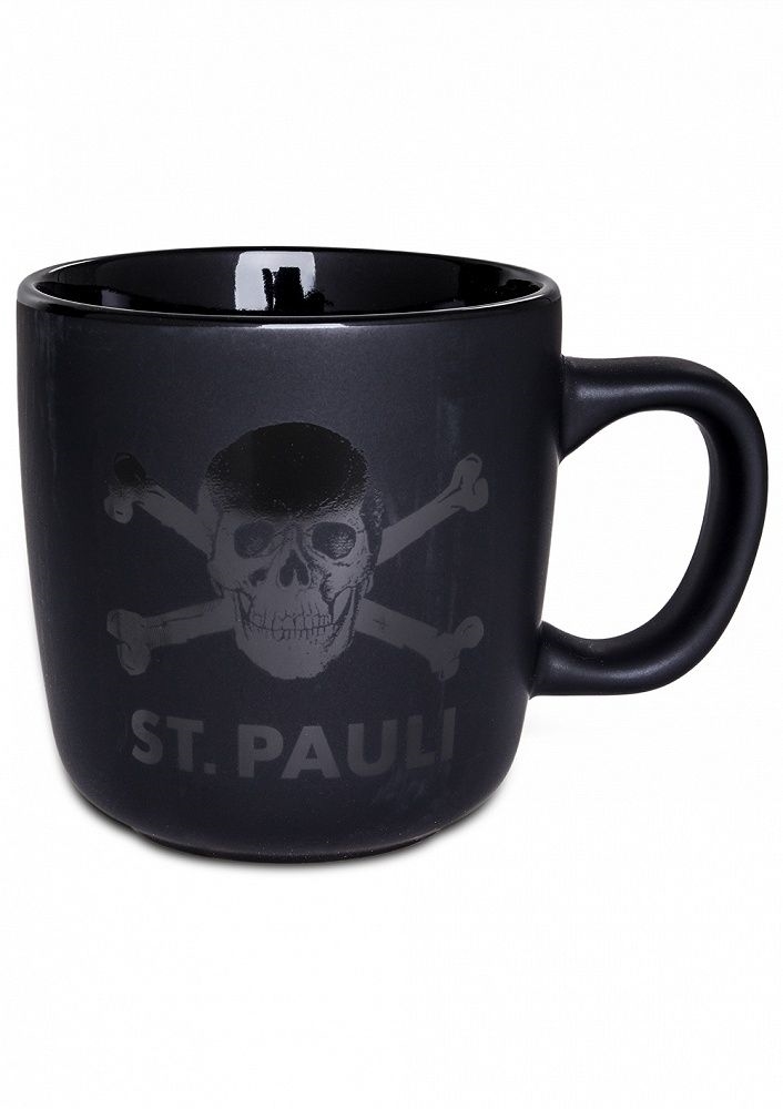 FC St. Pauli - Mattschwarz, Kaffeebecher