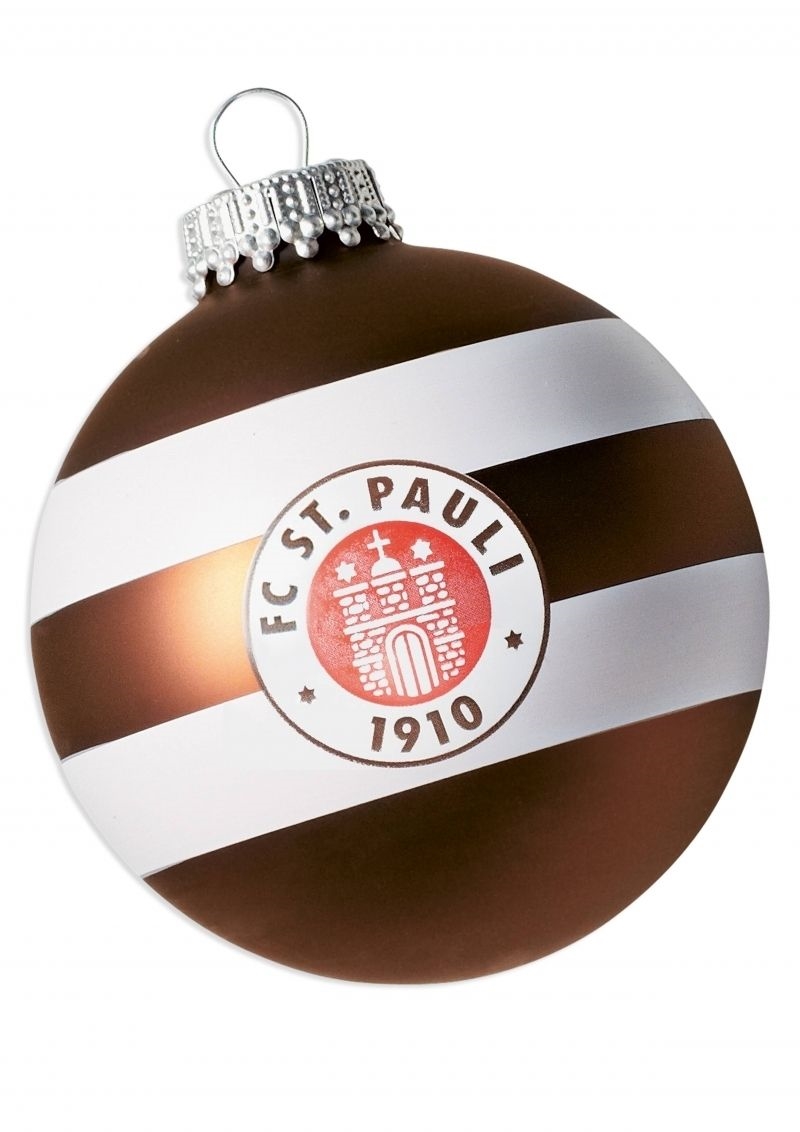 FC St. Pauli - Logo, Christbaumkugeln