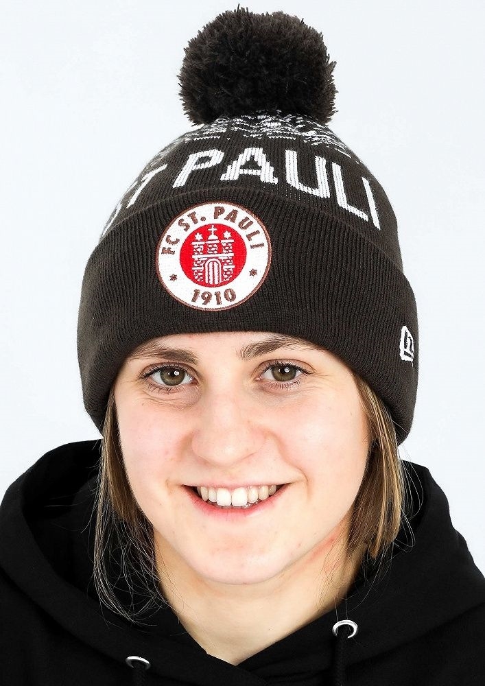 FC St. Pauli - New Era Logo, Bommelm�tze