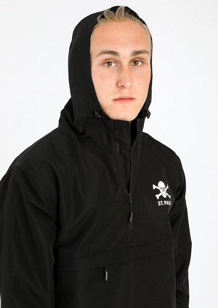 FC St. Pauli - Totenkopf, �berzieher Windbreaker Jacke
