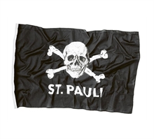 FC St. Pauli - Totenkopf, Hissfahne