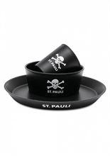 FC St. Pauli - Totenkopf, Kindergeschirr Koziol